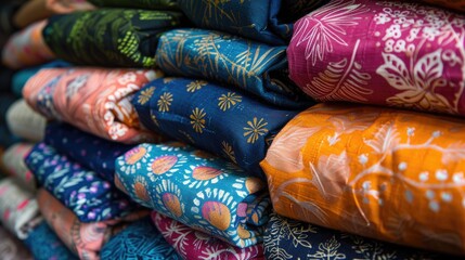 Colorful and unique fabric designs. Add a touch of elegance to your wardrobe with our handpicked selection of premium fabrics.