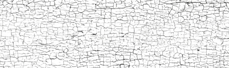 Monochrome Grunge Pattern, Natural Cracked Paint Texture for Print and Design
