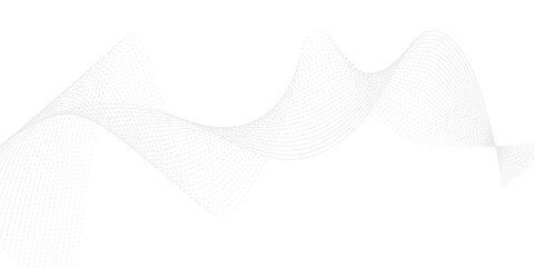 Seamless Abstract grey smooth wave lines element swoosh speed wave lines modern stream background. Abstract wave line for banner, wallpaper background with wave design.