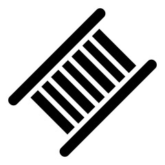 Ladder Glyph Icon Design