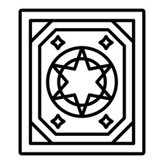 Fototapeta premium Spellbook Icon