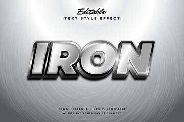 text effect iron