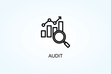 Audit Vector  Or Logo Sign Symbol Illustration