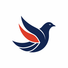 bird logo vector art illustration design