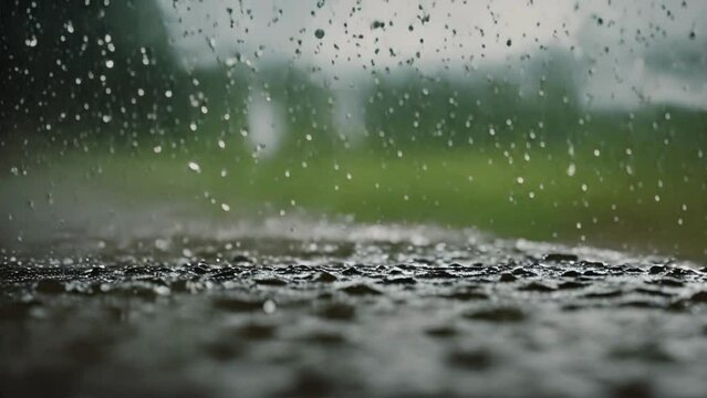 Raining Raindrops