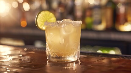 Photography of a Refreshing Margarita