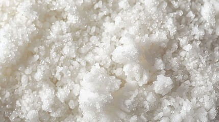 Close-Up Top-Down Photograph of White Sugar