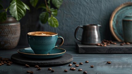 Coffee Cup Photoshoot with Marketing Style Imagery