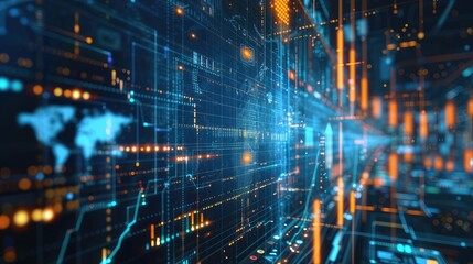 Analytical techniques and algorithms used to forecast future outcomes and trends based on historical and real-time digital data