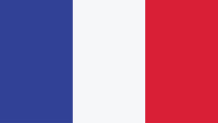 france flag free vector illustration