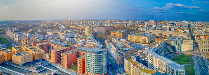 Germany Traveling Concepts. Daytime Berlin Cityscape with Red Town Hall Known as Rotes Rathaus on...