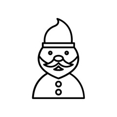 gnome icon. outline icon