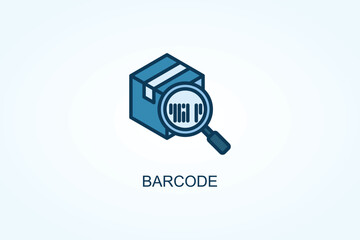 Barcode vector  or logo sign symbol illustration