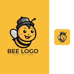 bee logo mascot