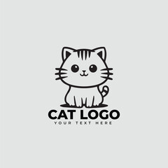 cat minimal logos