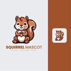 Squirrel mascot 