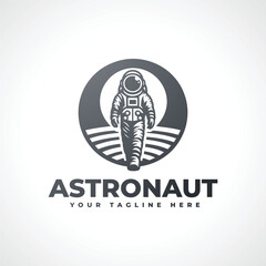 Astronaut Logo Design