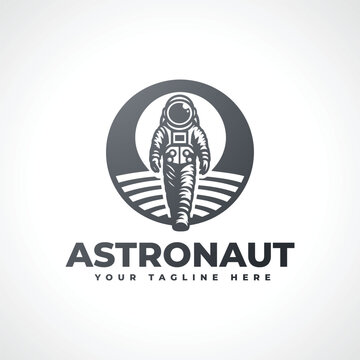 Astronaut Logo Design