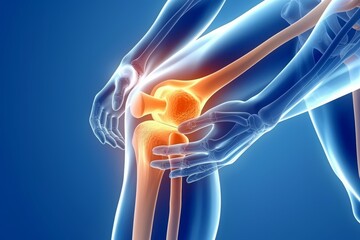 Iliotibial band syndrome. knee pain, joint inflammation, and overuse related symptoms