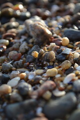 stones on the beach