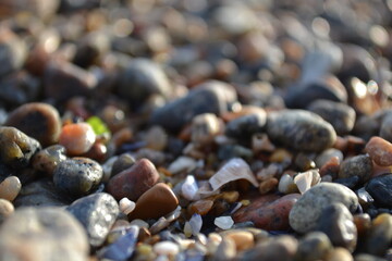 pebbles on the beach Odesa