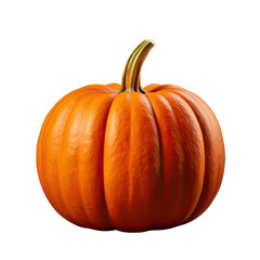 Fototapeta premium Pumpkin isolated on transparent or white background,