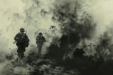 Fototapeta premium Explore the role of technology in preserving the memories of veterans.