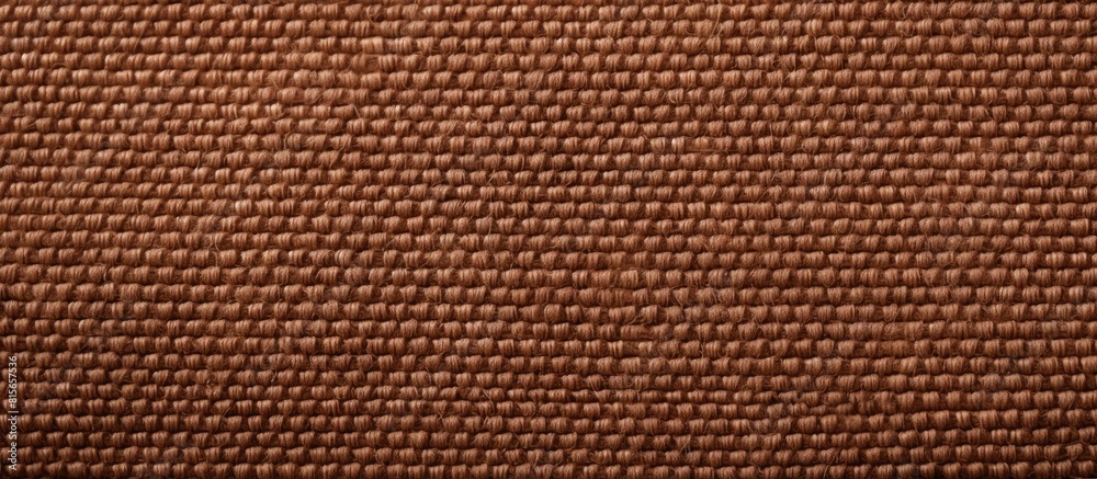 Aufkleber brown fabric texture closeup macro shot brown fabric texture background. copy space available