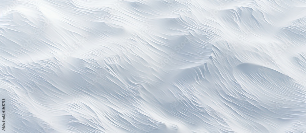 Aufkleber Copy space image of a snow patterned background providing a textured surface for text placement
