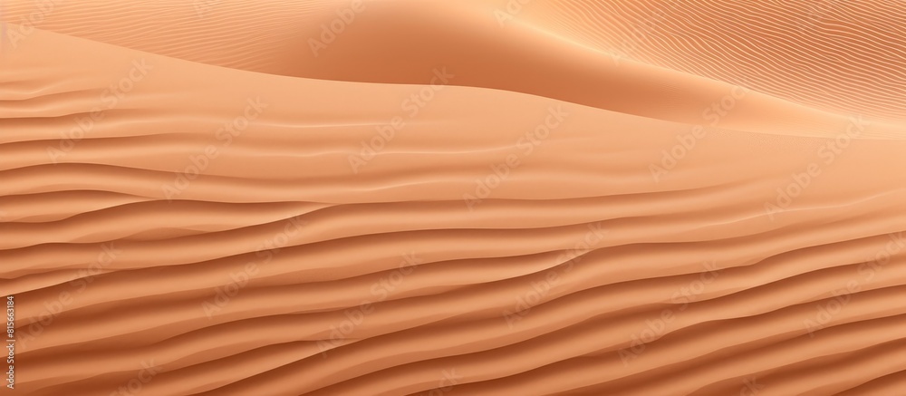 Aufkleber desert sand texture with line pattern top view spring sunset gates sahara desert with the sand dunes