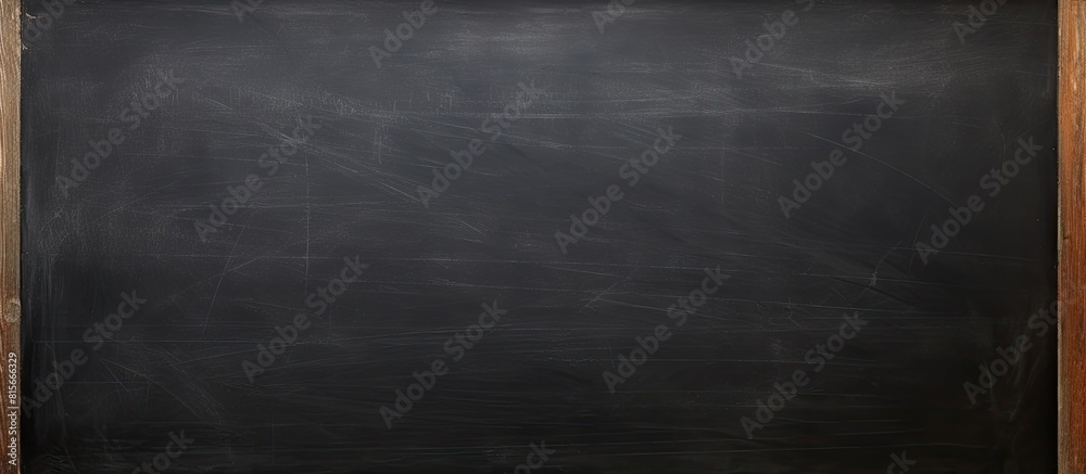 Aufkleber surface of empty chalkboard for background. copy space available