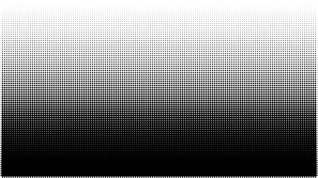 Black halftone gradient