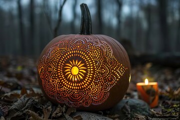 fall pumpkin autumn orange halloween