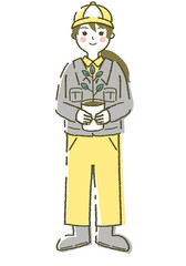 林業に従事する人 若い女性