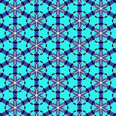 the pattern has many different colors in it and is very nice