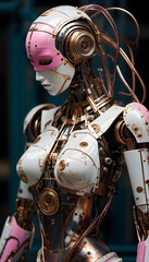 Fototapeta premium spaceship and space