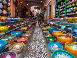 The Vibrant Bazaar of Marrakech A Sensory Overload,
Traditional Colombian Handicrafts Such as Woven Baskets and Festive Colombia Vibrant