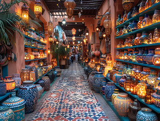 The Vibrant Bazaar of Marrakech A Sensory Overload,
Vibrant Colors of Marrakesh