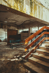 abandoned building, wrecked, urbex photography