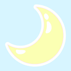 アニメ風かわいいお月様★