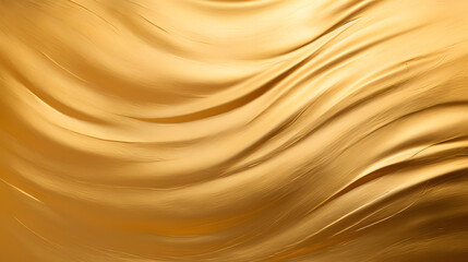 Golden Silk Wave Texture: A Smooth Flow of Light and Motion