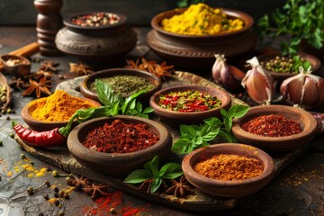 Fototapeta premium signature dishes from culinary various food