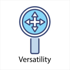 Fototapeta premium Versatility Vector icon