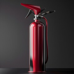 Fototapeta premium A sleek and modern fire extinguisher design