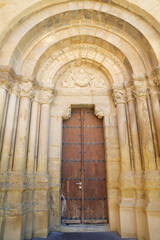 Fototapeta premium San Salvador church in Ejea de Los Caballeros, Spain