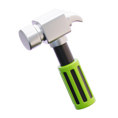 HAMMER 3D ICON ILLUSTRATION