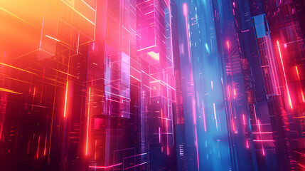 Fototapeta premium futuristic digital background