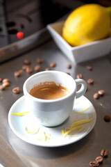 Coffee from the machine