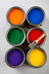 Paint cans