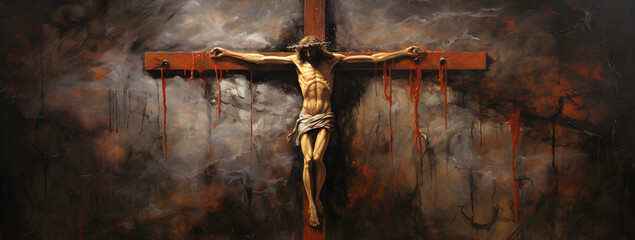 Jesus at the way of cross passion suffering Good Friday